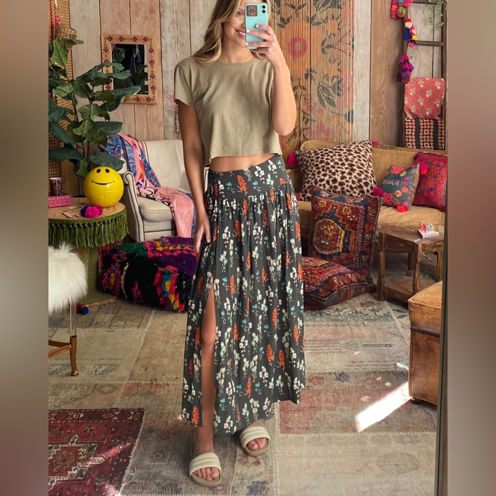 Natural Life Addie midi skirt